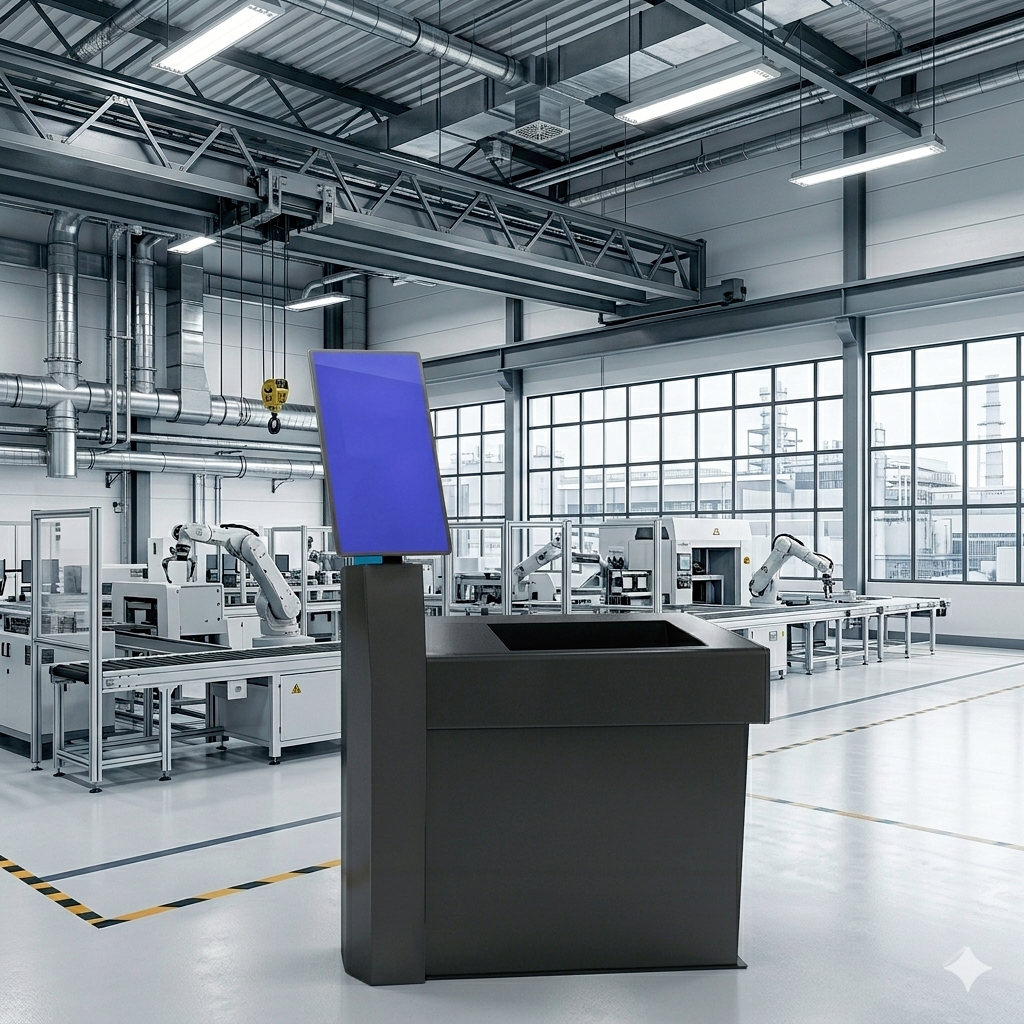 cassa self_totem industriale