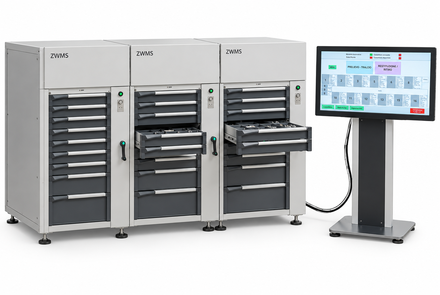 Cassettiera RFID INTEGRATED SYSTEM